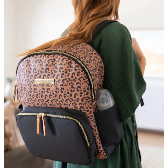 Petunia Pickle Bottom Handbags - Petunia Pickle Bottom Diaper Backpack in Leopard District Backpack OS